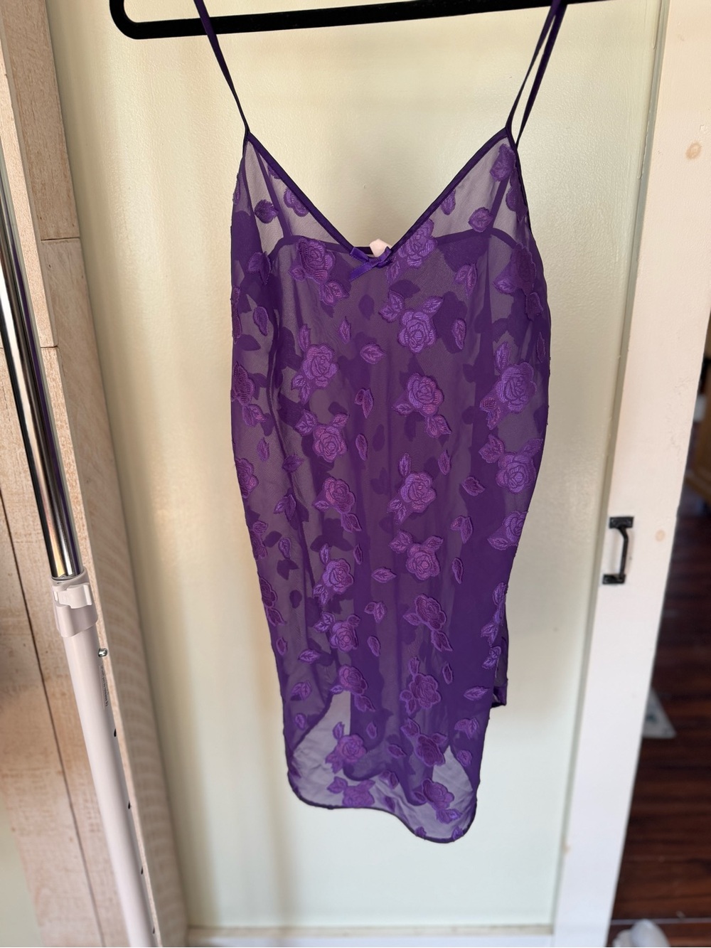 Sheer Purple Petra Nightie